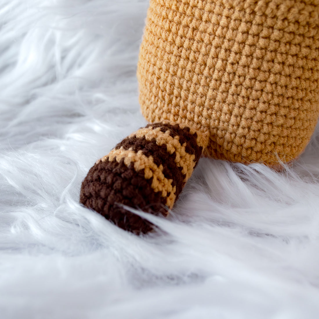 Never Lose Your Earbuds Again with Our Crochet Squirrel Earbud Holder
