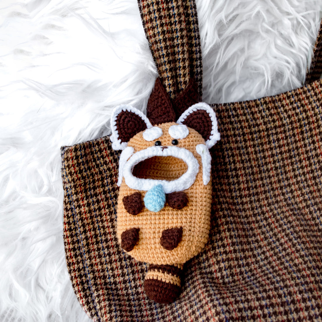 The Cutest Crochet Squirrel Earbud Holder: A Must-Have for Everyday Carry