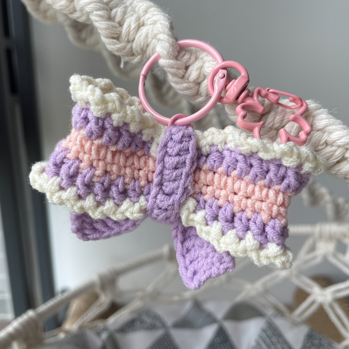 Bow Pendant Keychain