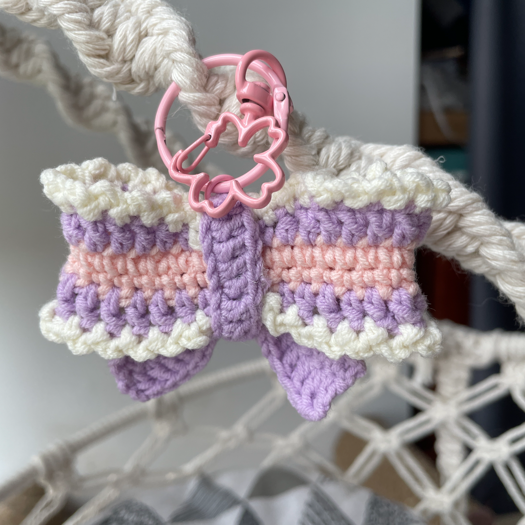 Bow Pendant Keychain