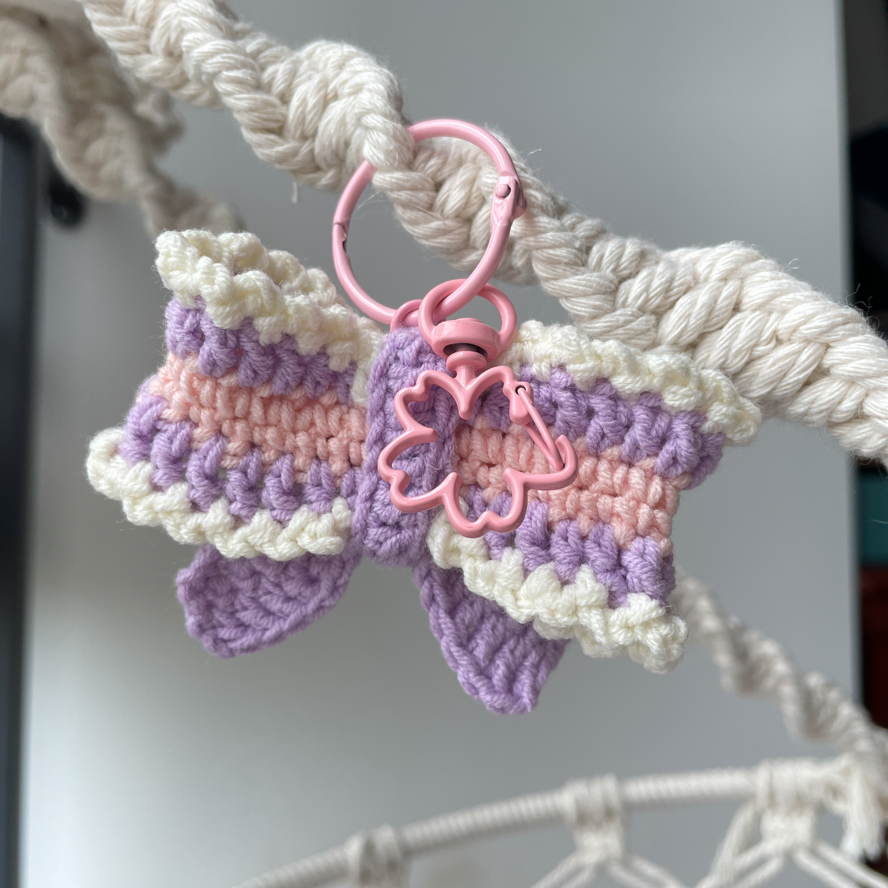 Bow Pendant Keychain