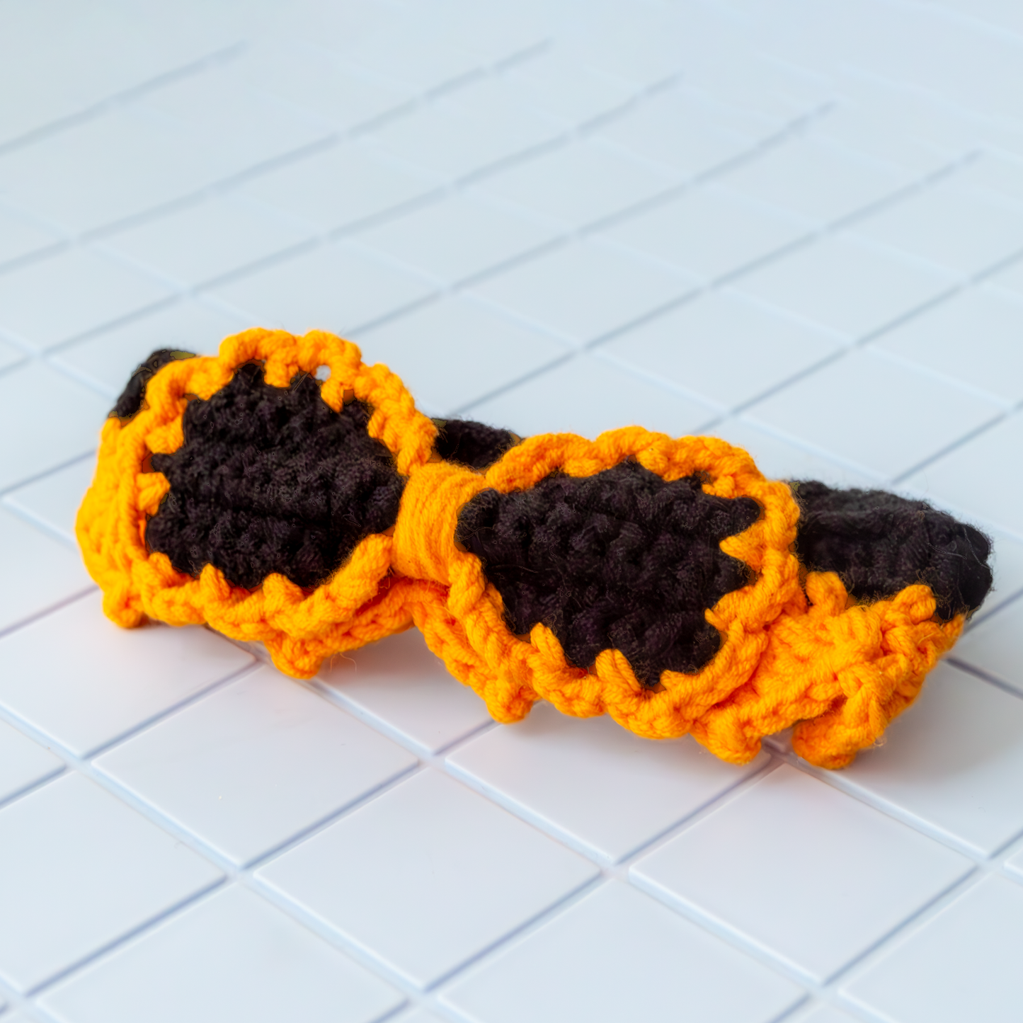 Halloween Style Crochet Pet Scarf