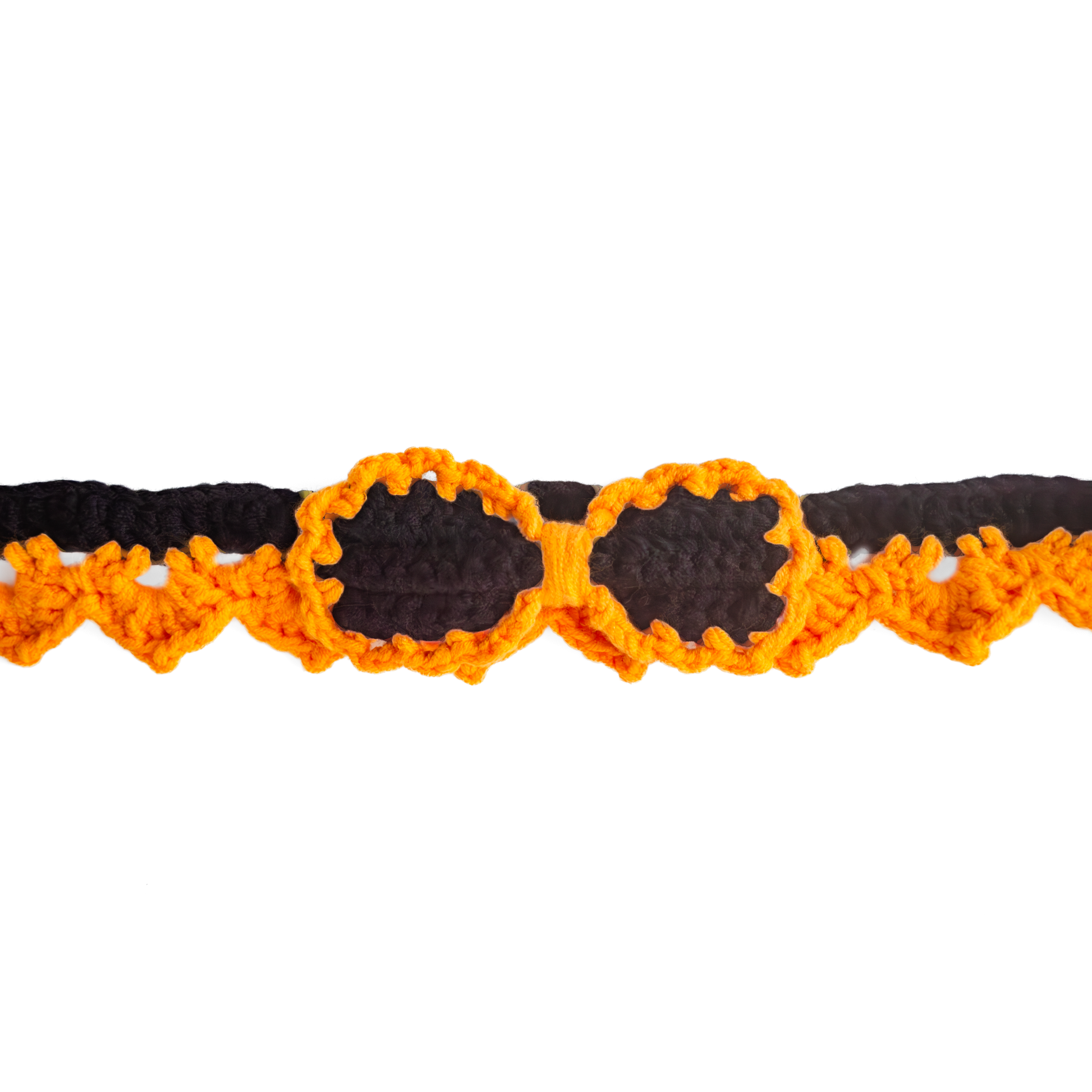 Halloween Style Crochet Pet Scarf