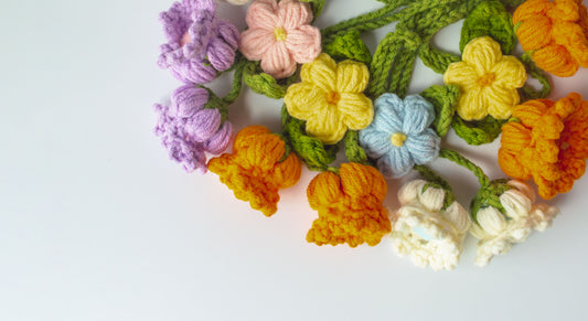 How to Crochet Vibrant 3D Flowers – A Step-by-Step Guide for Beginners