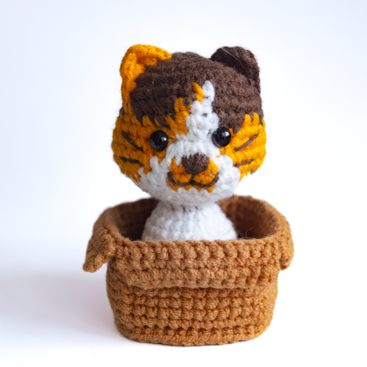 Cat Crocheting Tutorial (Pattern Only)| HappyCraftHQ