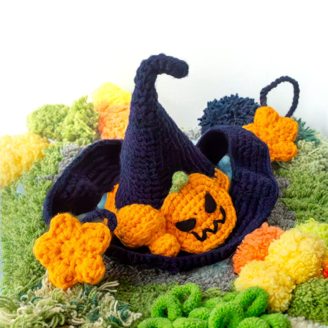 Adorable Witch Hat for Pets | Perfect Halloween Accessory