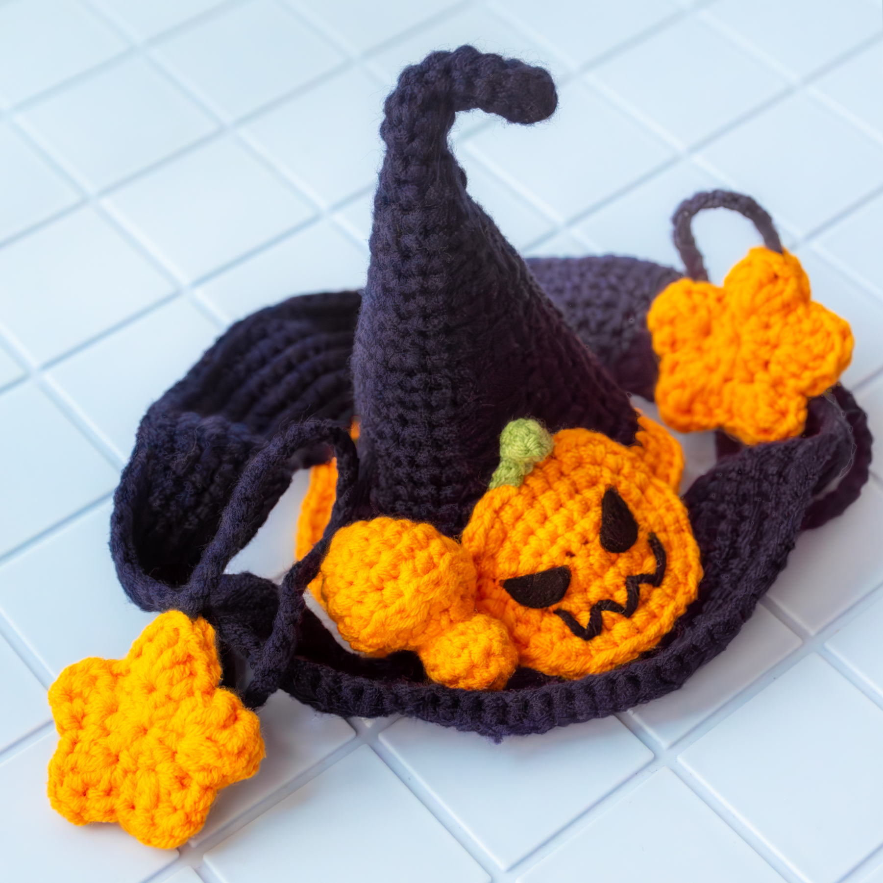 Adorable Witch Hat for Pets | Perfect Halloween Accessory