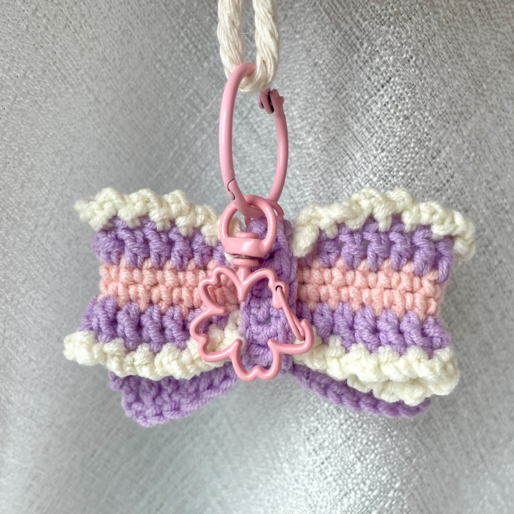 Bow Pendant Keychain 