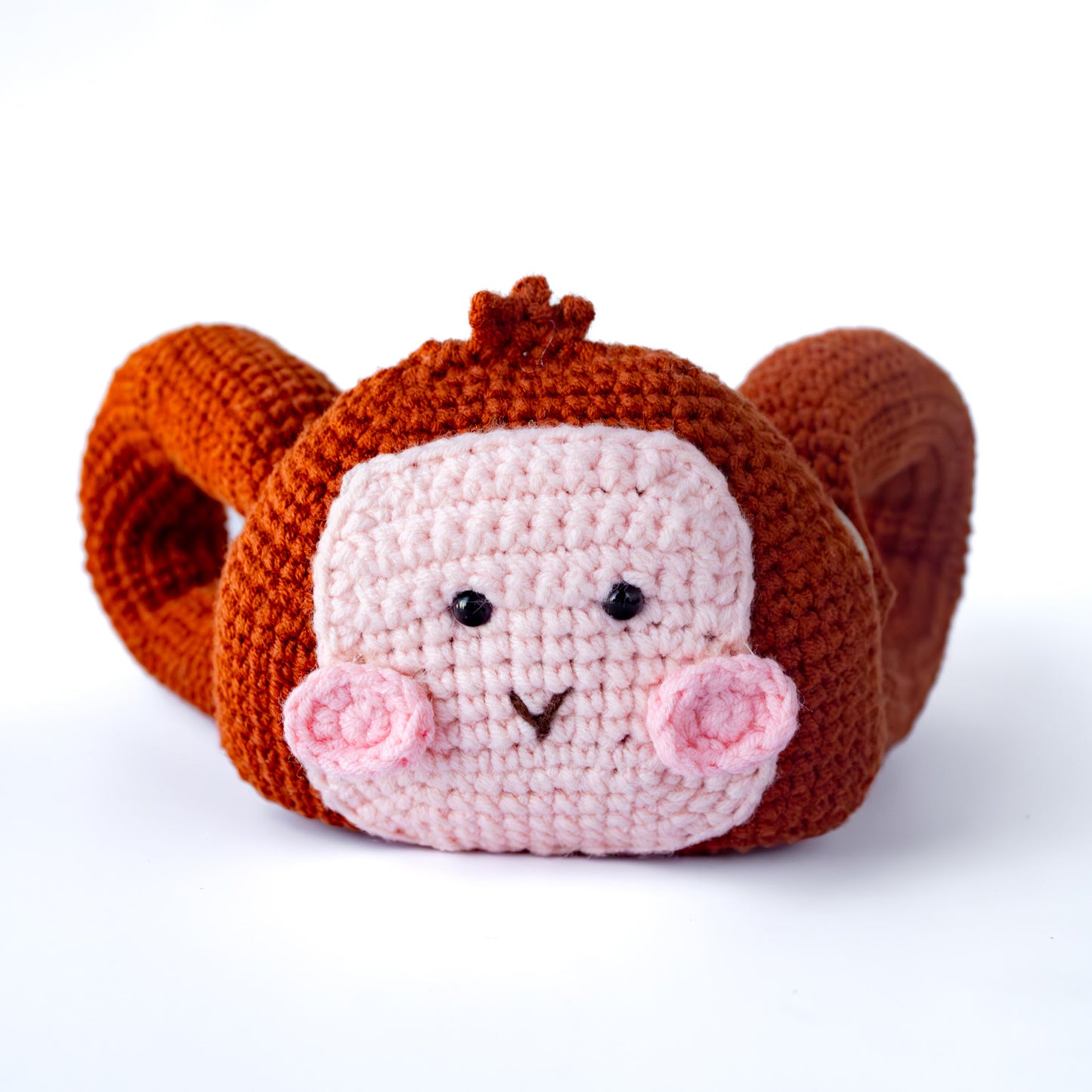 Adorable Crochet Monkey Door Clip Hanger – Pet-Friendly Design