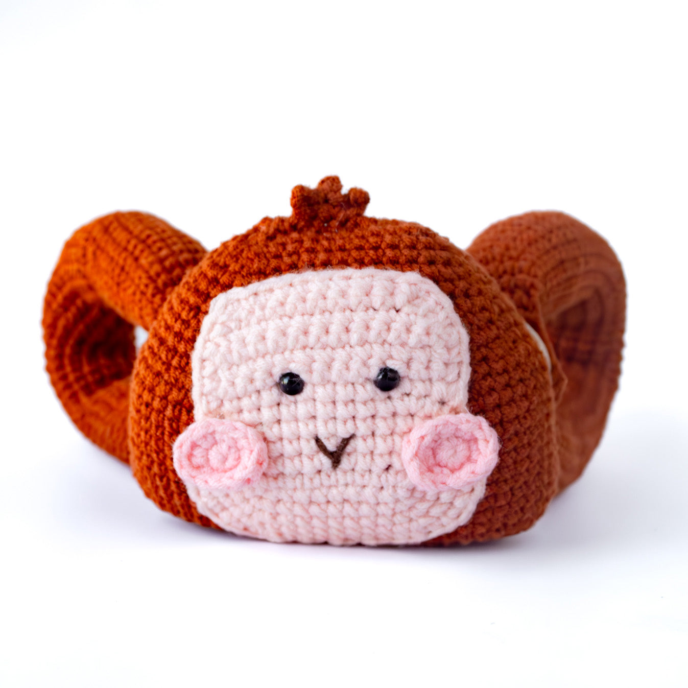 Adorable Crochet Monkey Door Clip Hanger – Pet-Friendly Design