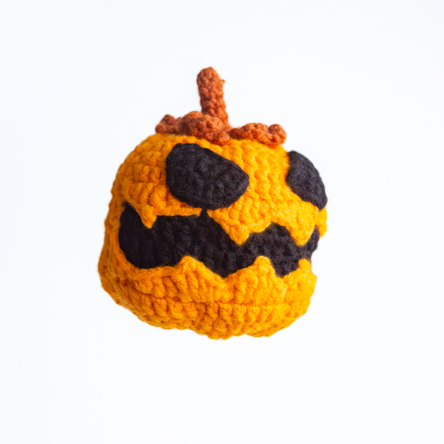 Halloween crochet pumpkin