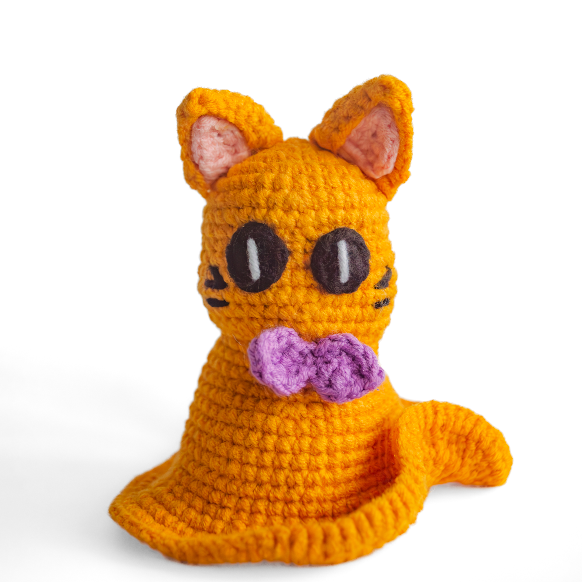 cat ghost crochet tutorial