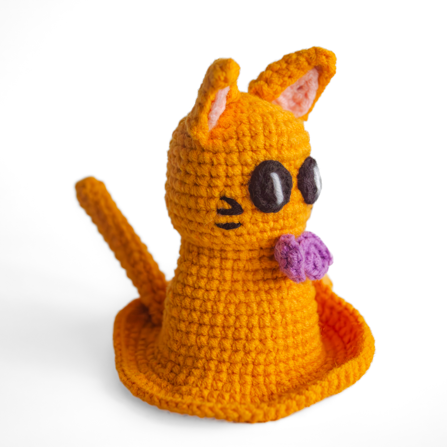 cat ghost crochet tutorial