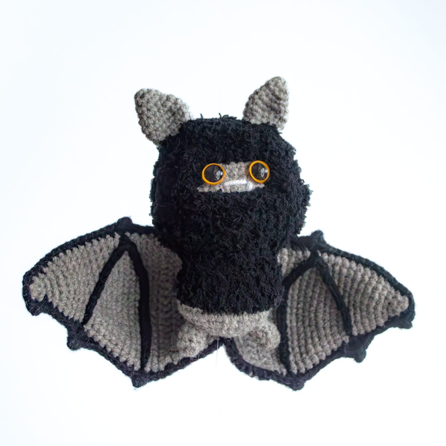 crochet Bat with Movable Wings