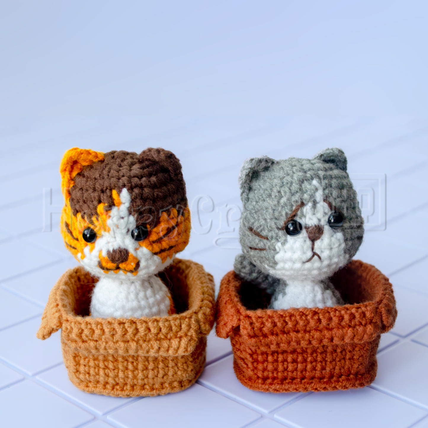 Crochet Kitten Tutorial (Pattern Only)