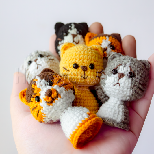 Crochet Kitten Tutorial (Pattern Only)