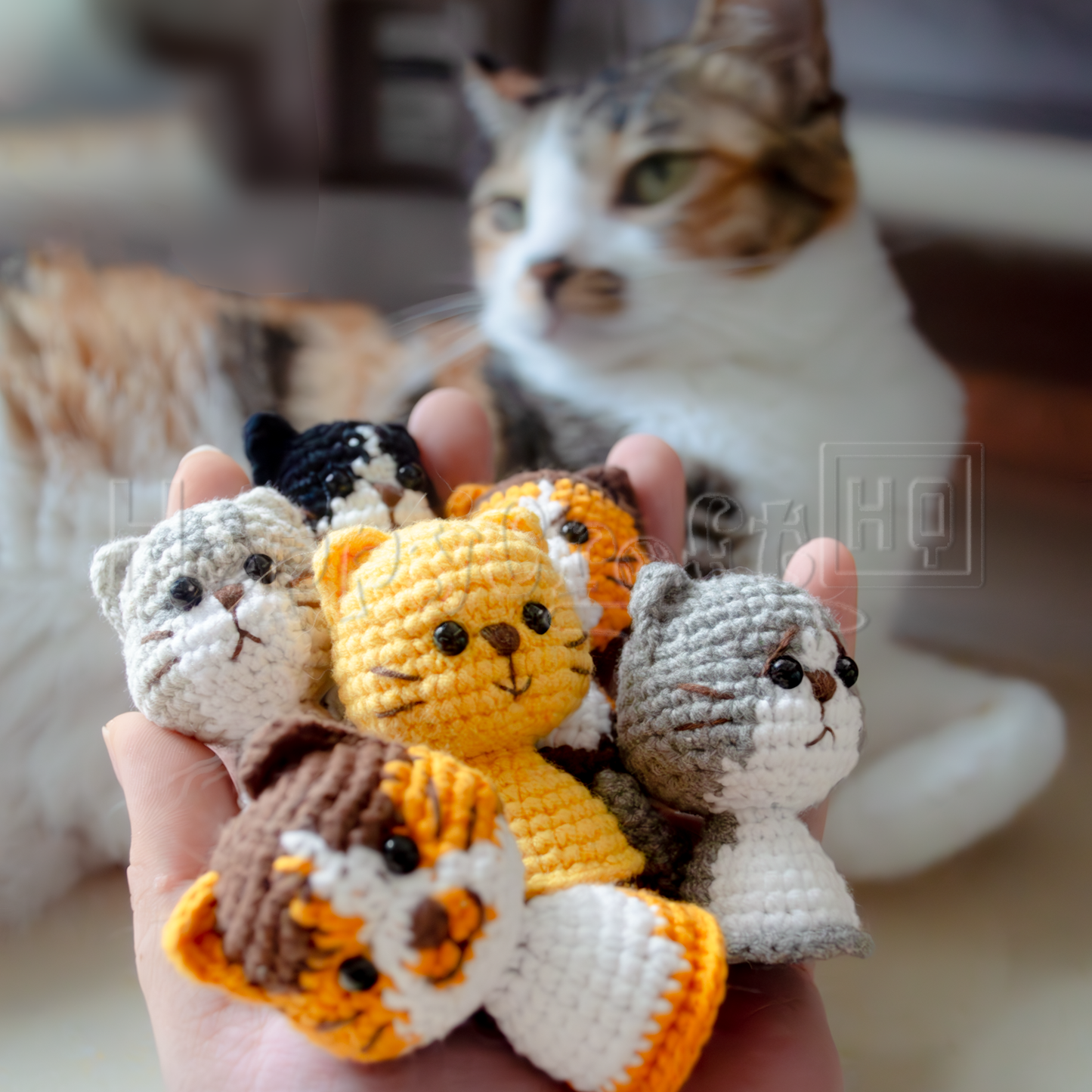 Crochet Kitten Tutorial (Pattern Only)