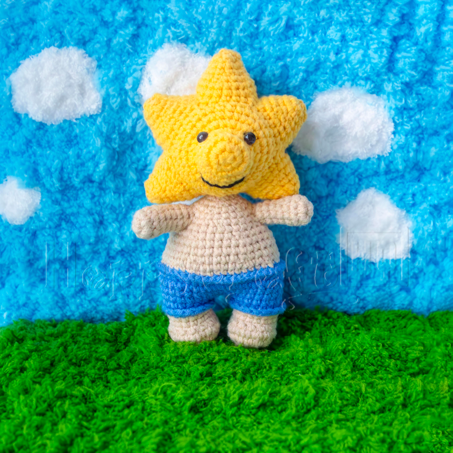 Crochet Star Baby Tutorial + Material Package