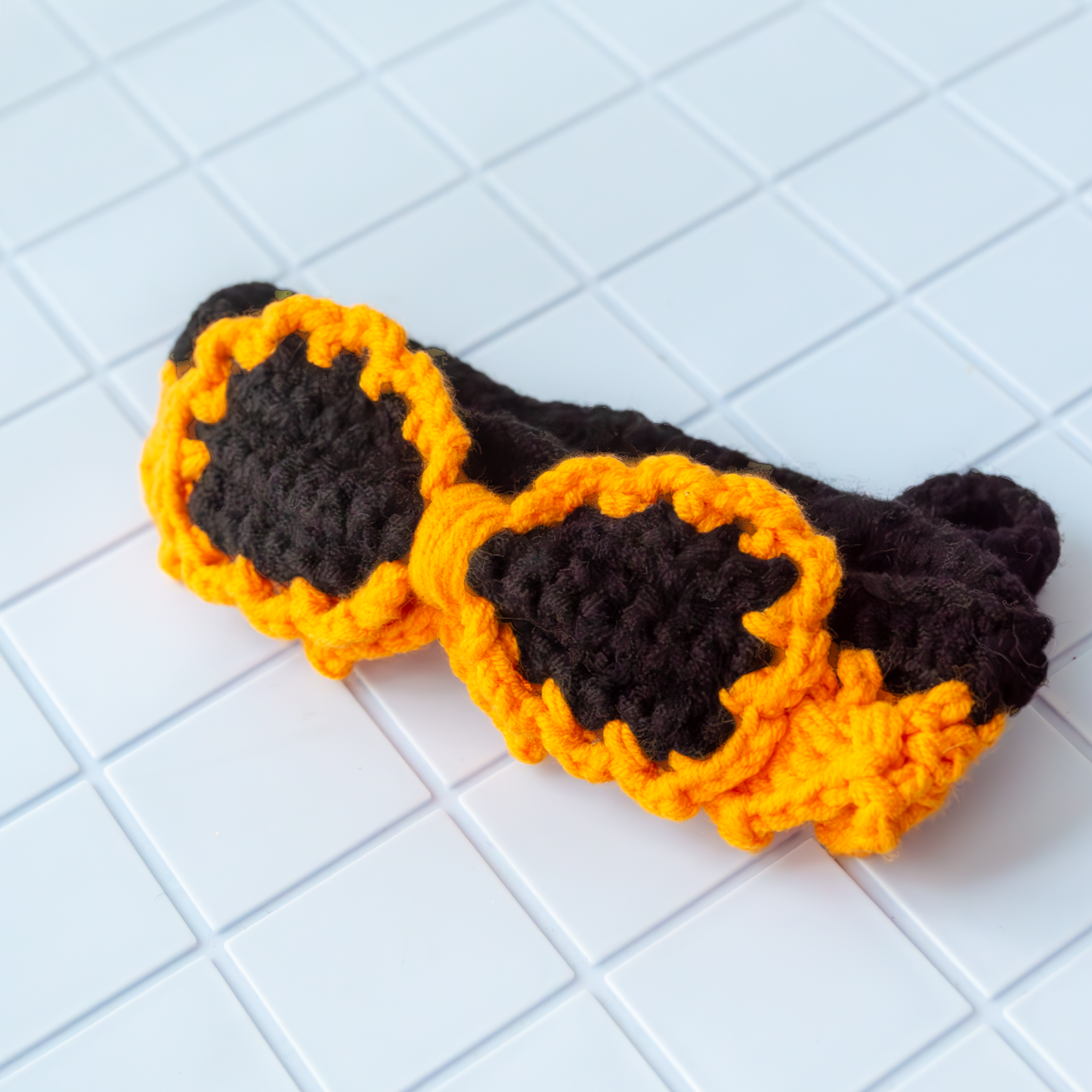 Halloween Style Crochet Pet Scarf 