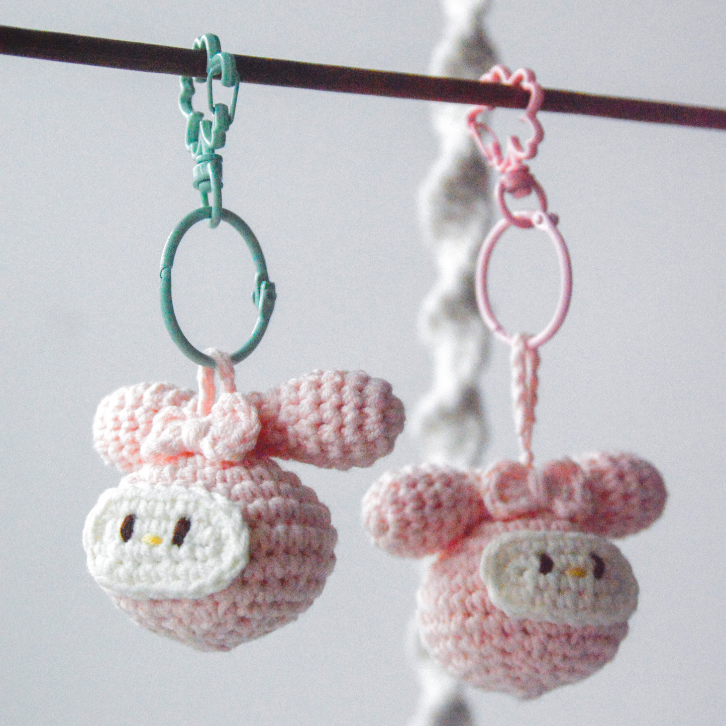 Crochet Melody Keychain