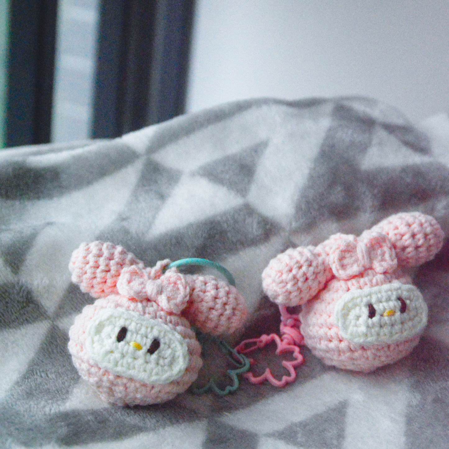 Crochet Melody Keychain