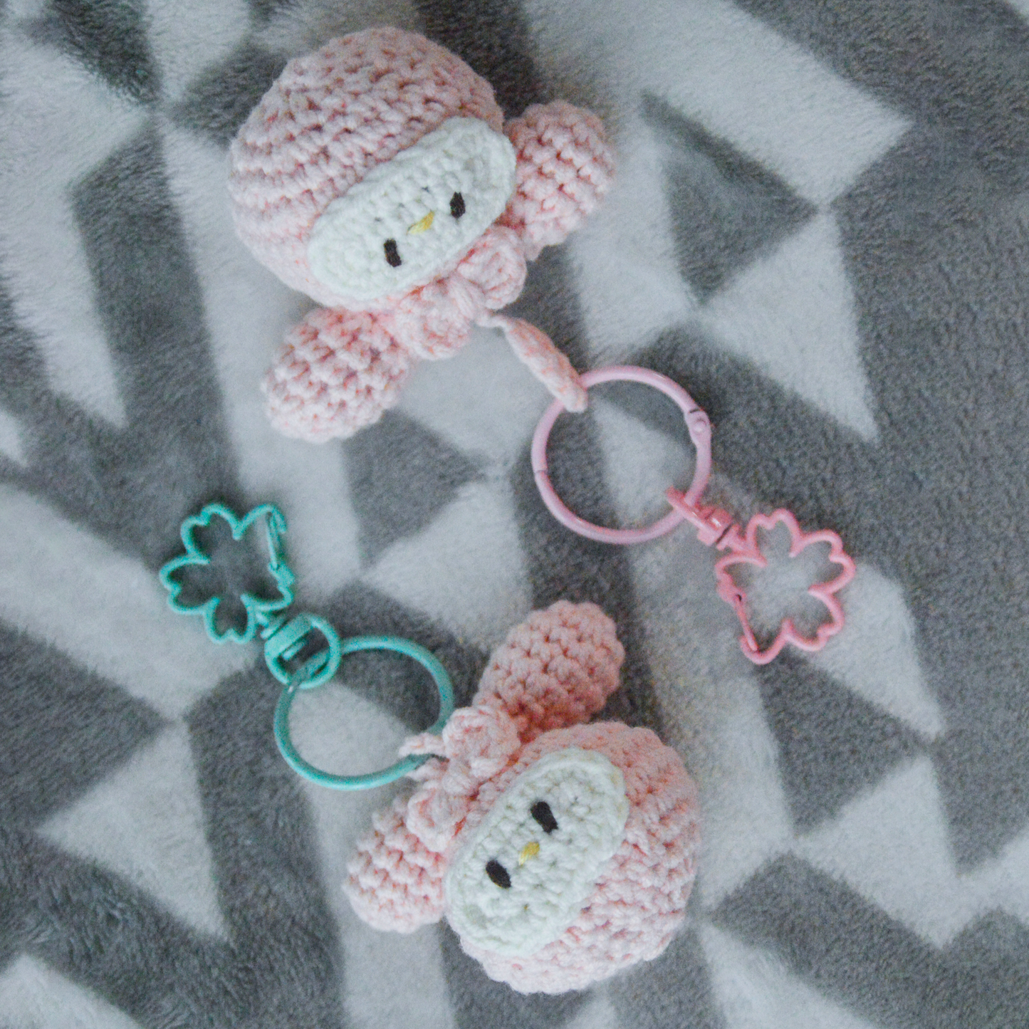 Crochet Melody Keychain