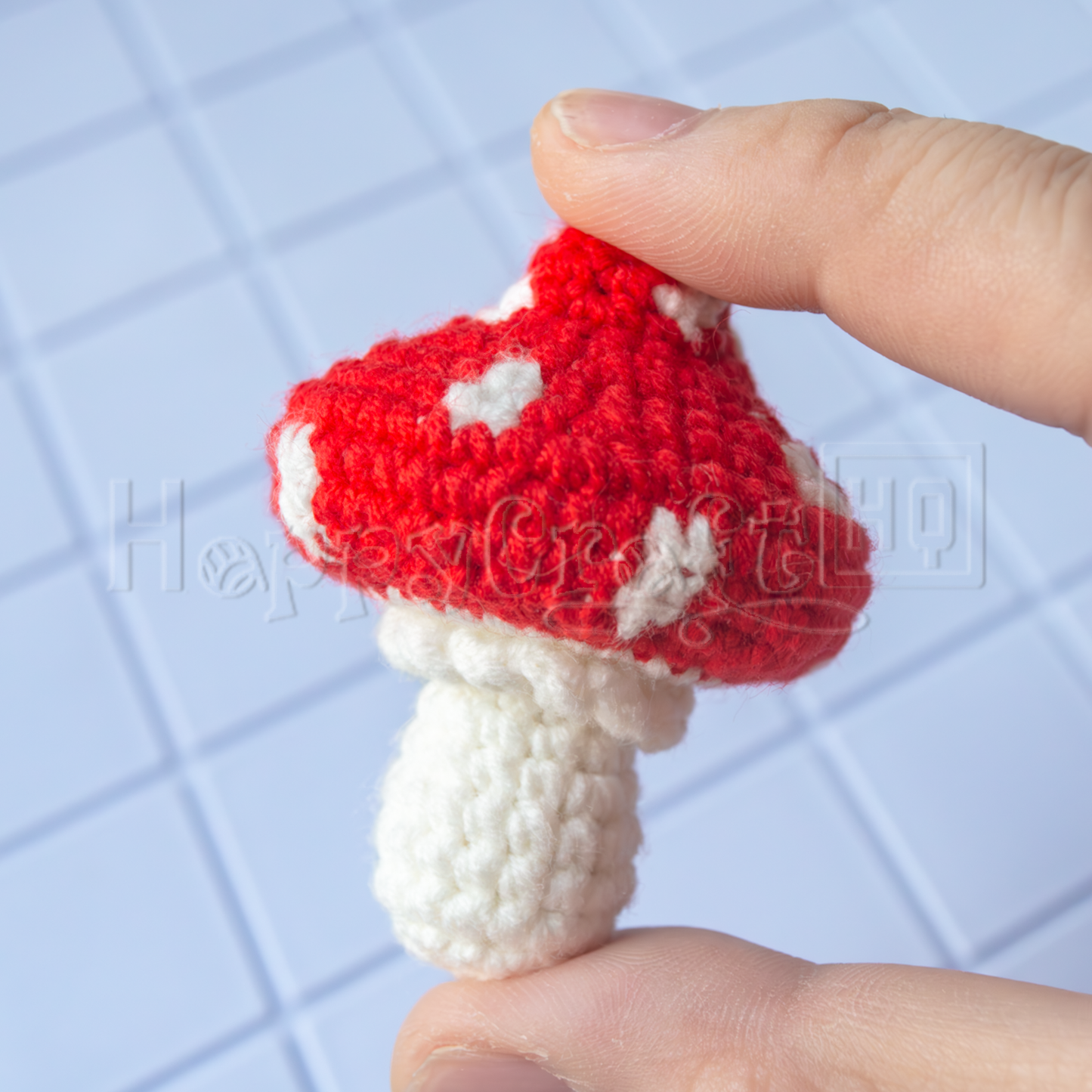 Beginner Crochet Mushroom Tutorial - How to Crochet for Beginners