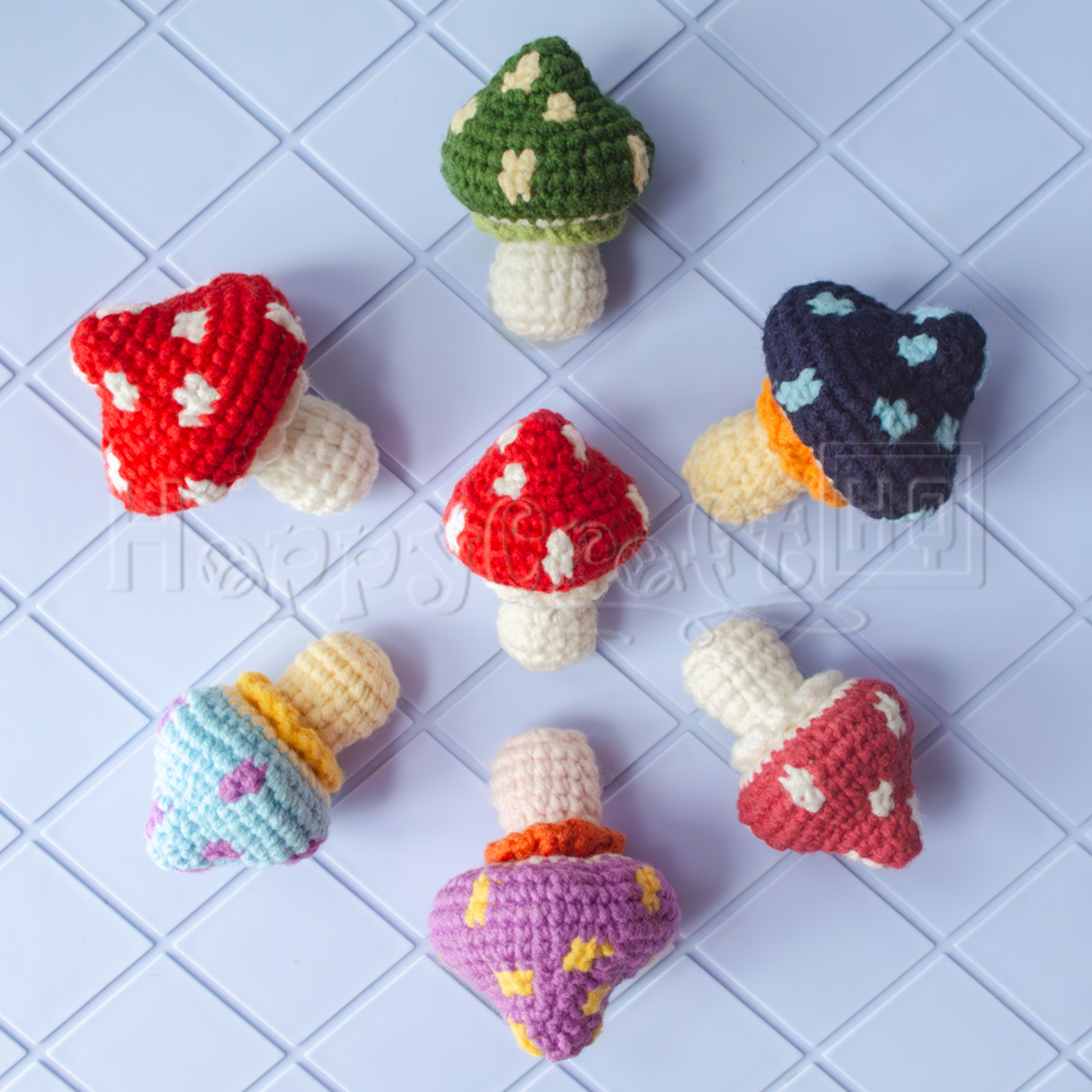 Beginner Crochet Mushroom Tutorial - How to Crochet for Beginners